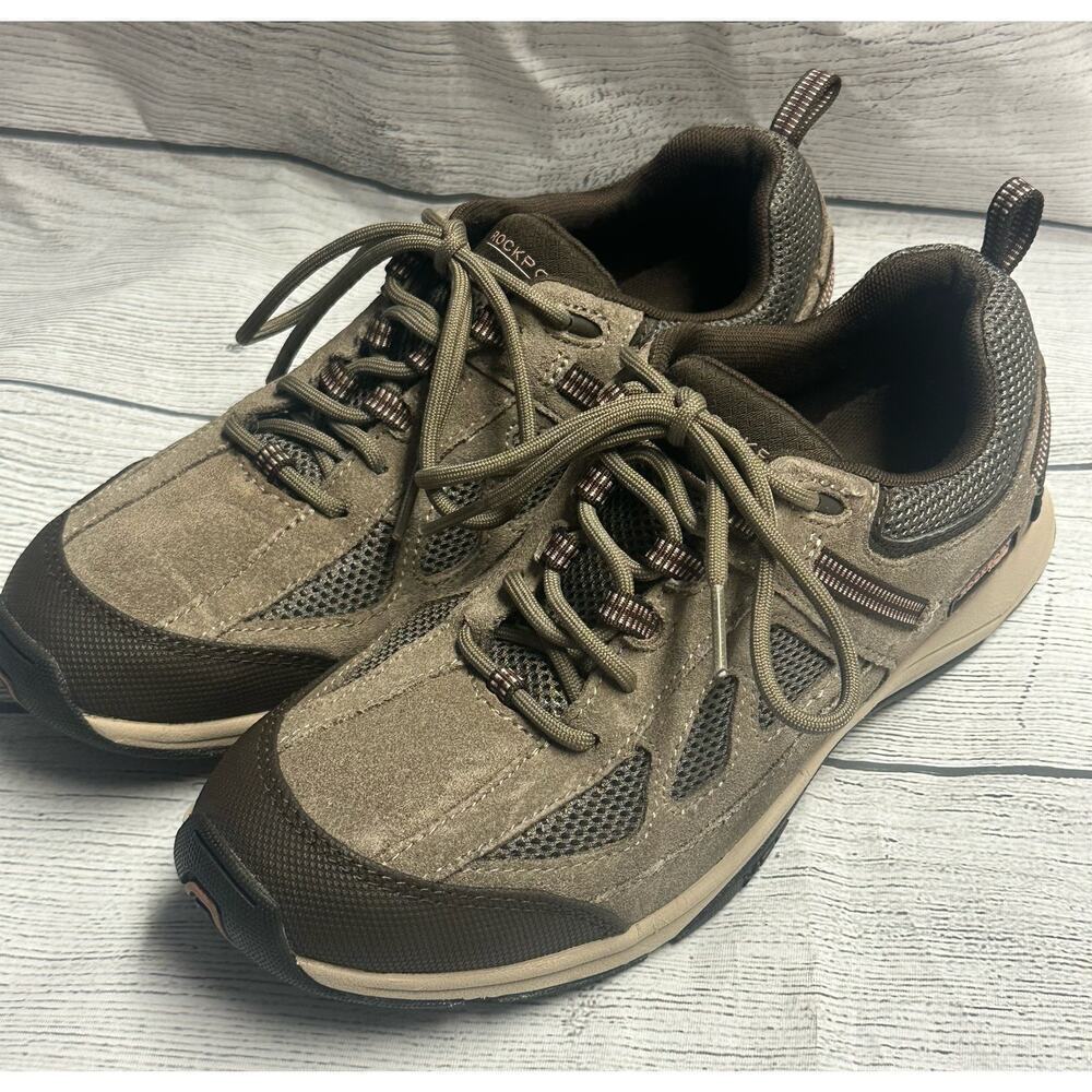 Rockport XCS Vionic  Hiking Brown Trail Shoes Women’s Sz 8 W